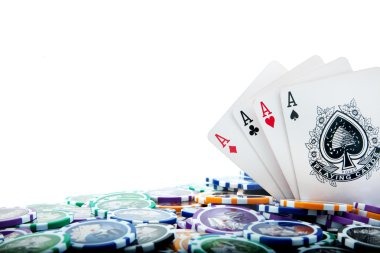 Live Texas Poker table on kerang slot with dealer and player cards visible